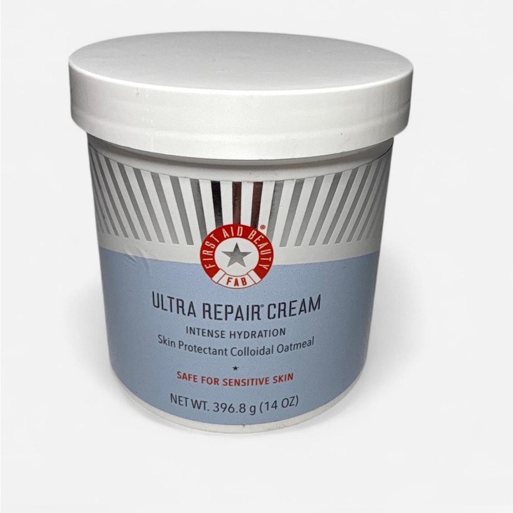 First Aid Beauty Ultra Repair Cream Intense Hydration Face and Body Moisturizer